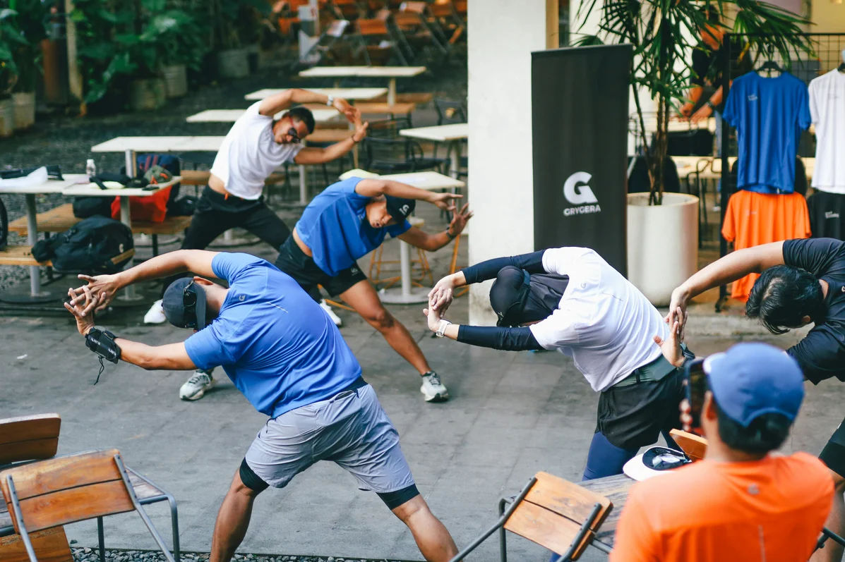 A person engaging in outdoor exercise, illustrating the connection between movement and mental health A person engaging in outdoor exercise, illustrating the connection between movement and mental health