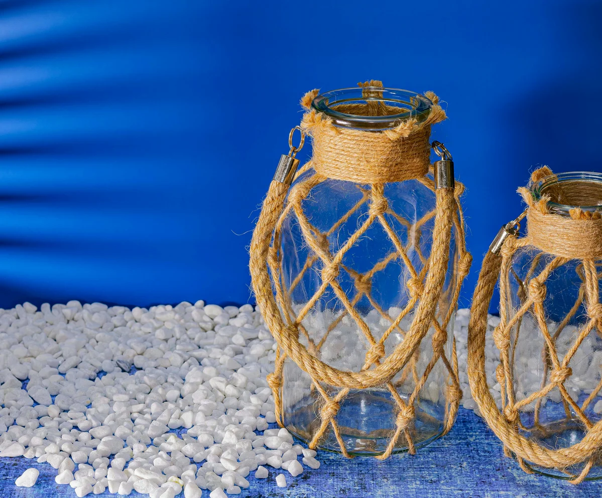 Create Stunning DIY Jar Decor with Rope in Under 30 Minutes
