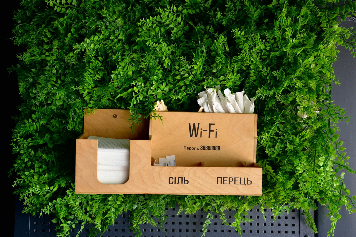 Upcycled wall decor featuring creative storage solutions Upcycled wall decor featuring creative storage solutions