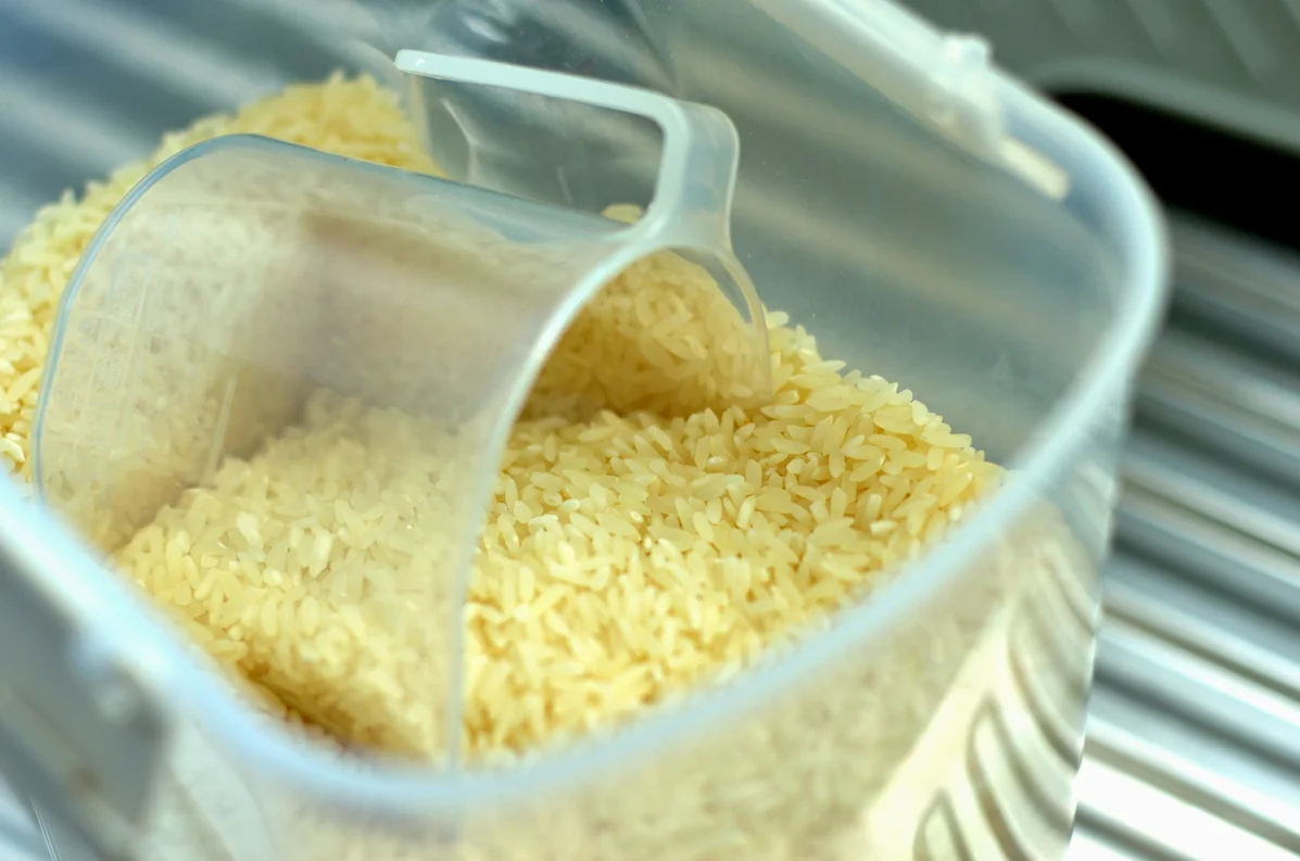 Homemade ice pack made with rice Homemade ice pack made with rice